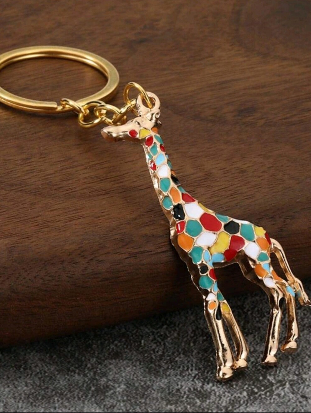 Giraffe Keychain Or Bag Charm - NIP